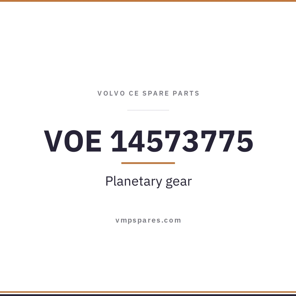 VOE 14573775 – Planetary gear