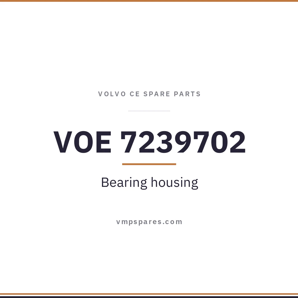 VOE 7239702 – Bearing housing
