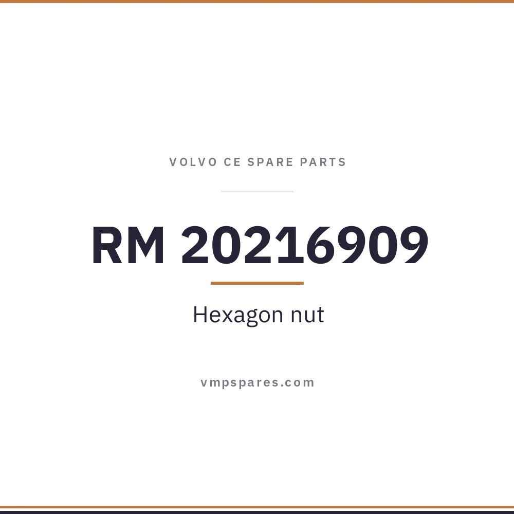 RM 20216909 – Hexagon nut