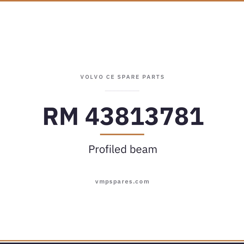 RM 43813781 – Profiled beam