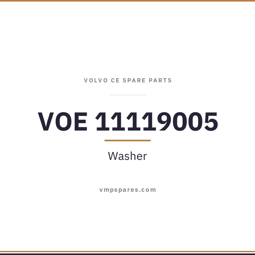 VOE 11119005 – Washer