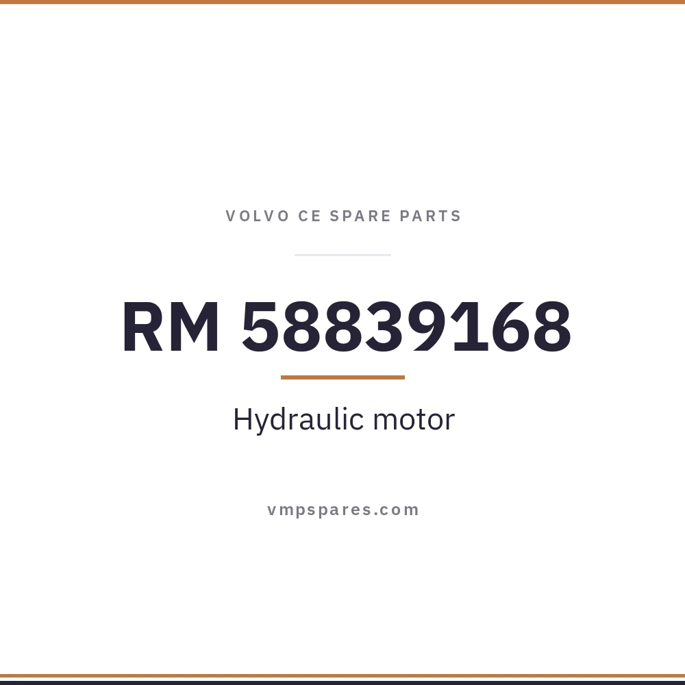 RM 58839168 – Hydraulic motor