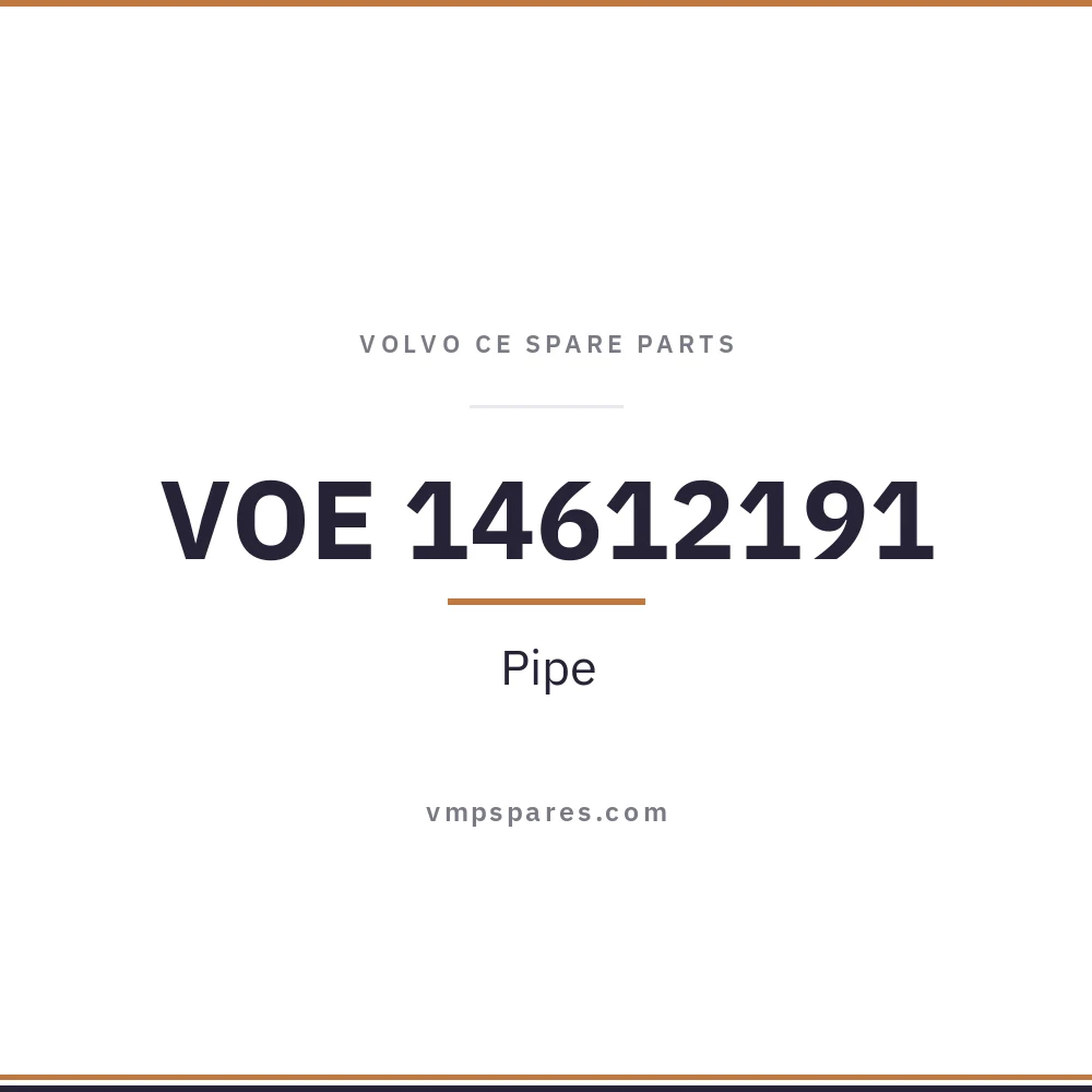 VOE 14612191 – Pipe