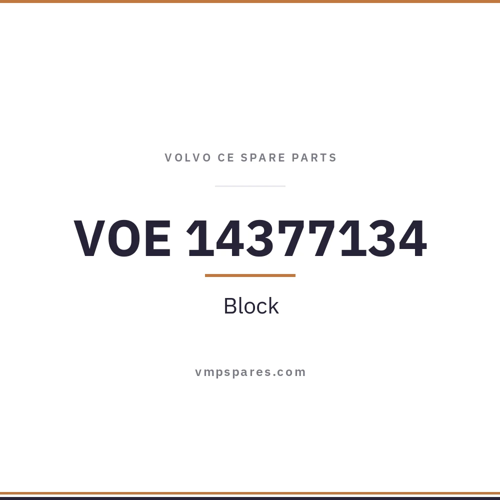 VOE 14377134 – Block