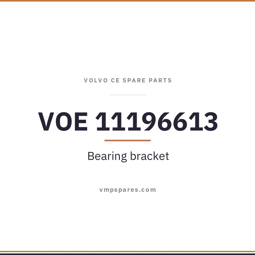 VOE 11196613 – Bearing bracket