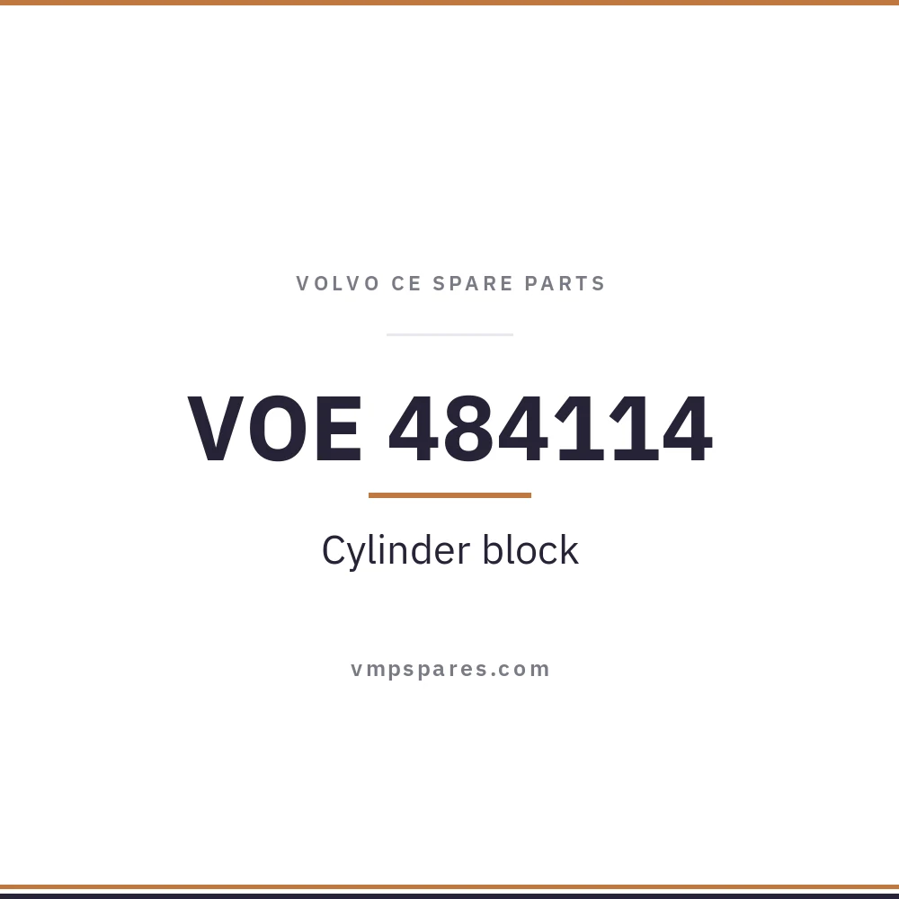 VOE 484114 – Cylinder block