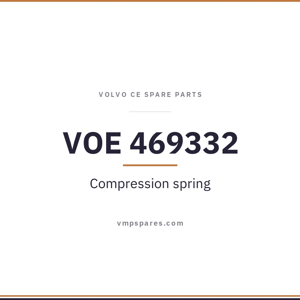 VOE 469332 – Compression spring