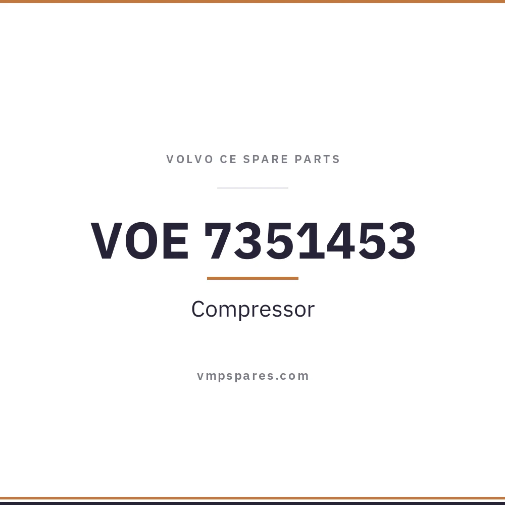 VOE 7351453 – Compressor