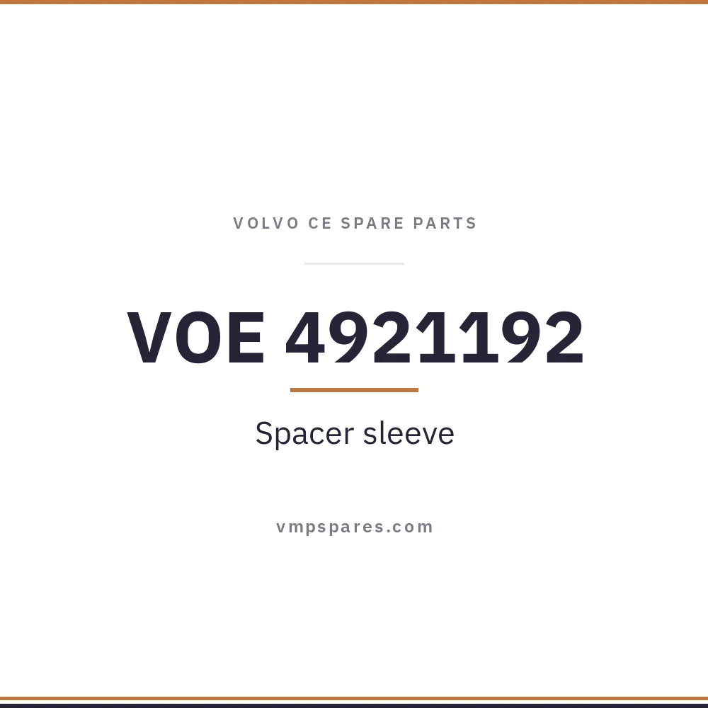 VOE 4921192 – Spacer sleeve