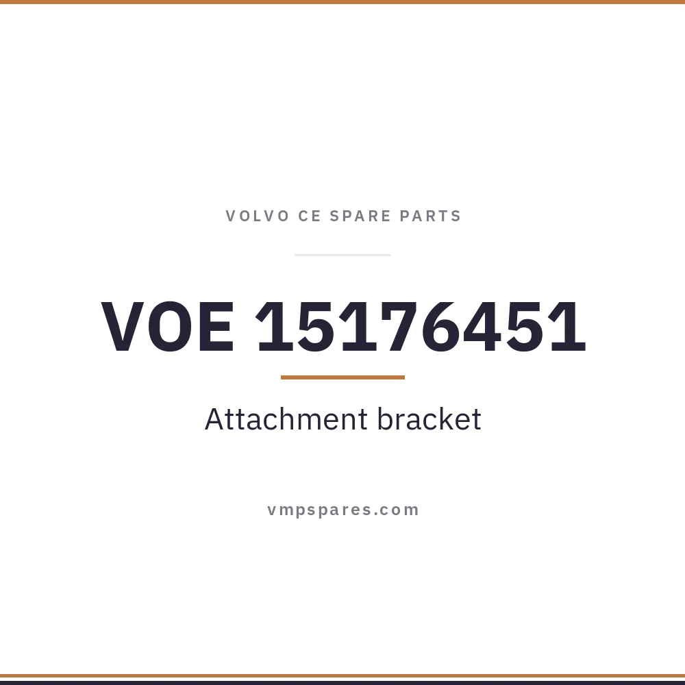 VOE 15176451 – Attachment bracket
