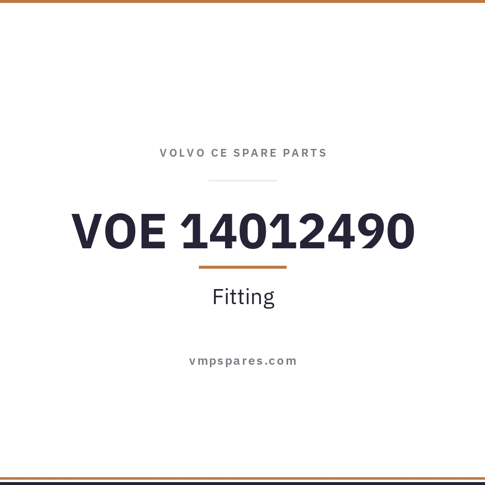 VOE 14012490 – Fitting