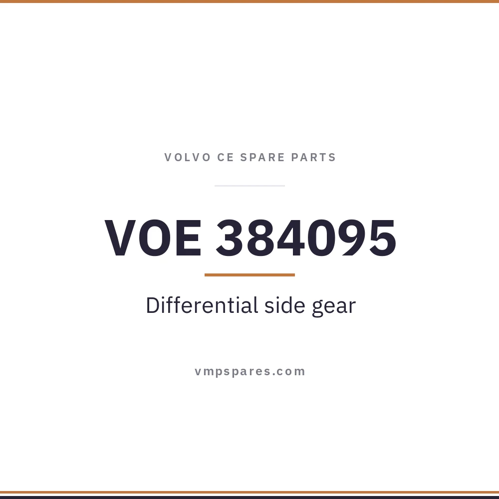 VOE 384095 – Differential side gear