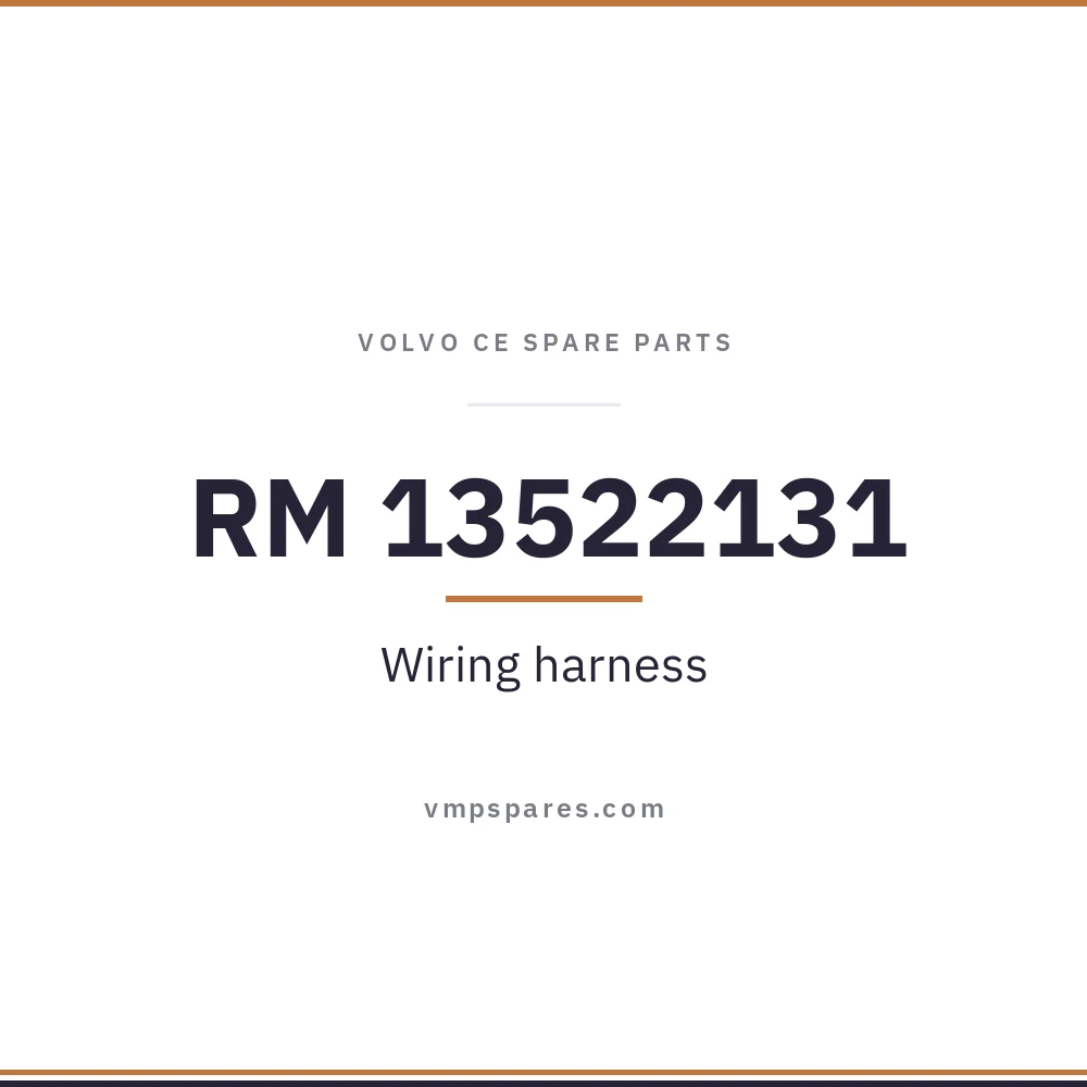 RM 13522131 – Wiring harness