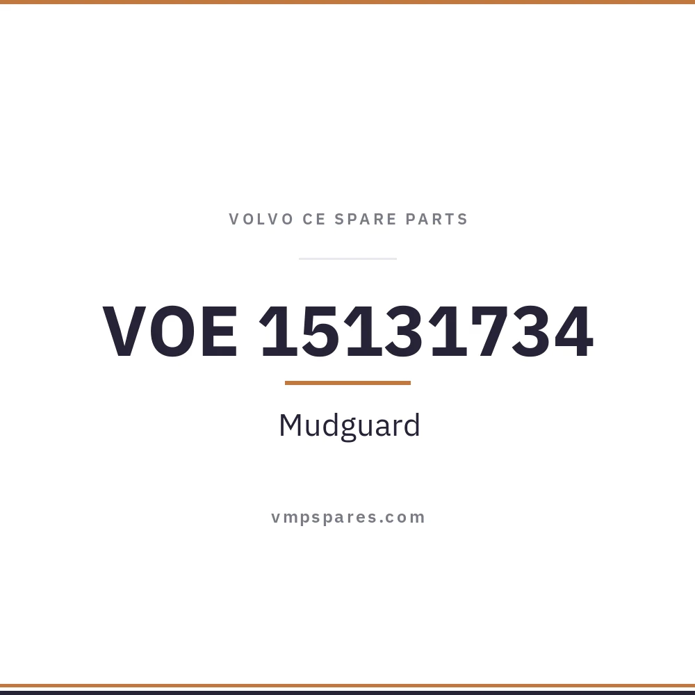 VOE 15131734 – Mudguard
