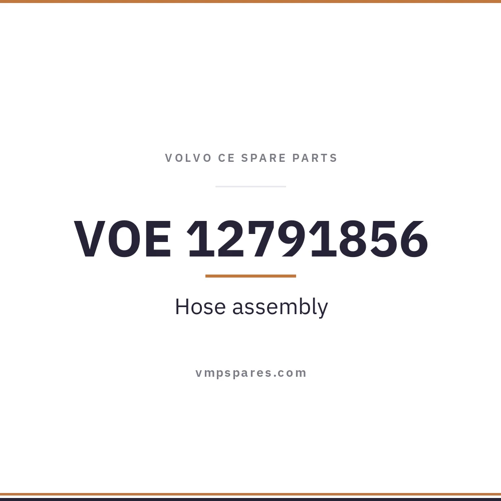 VOE 12791856 – Hose assembly