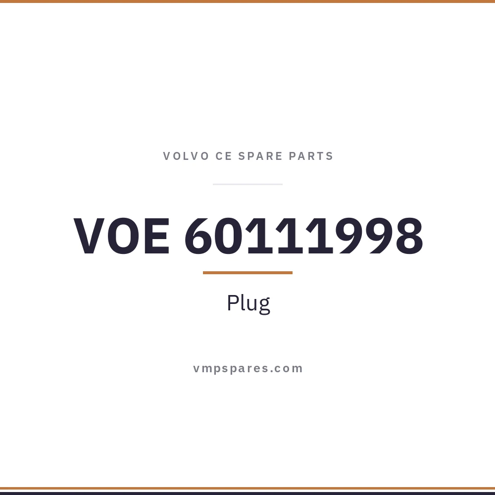 VOE 60111998 – Plug