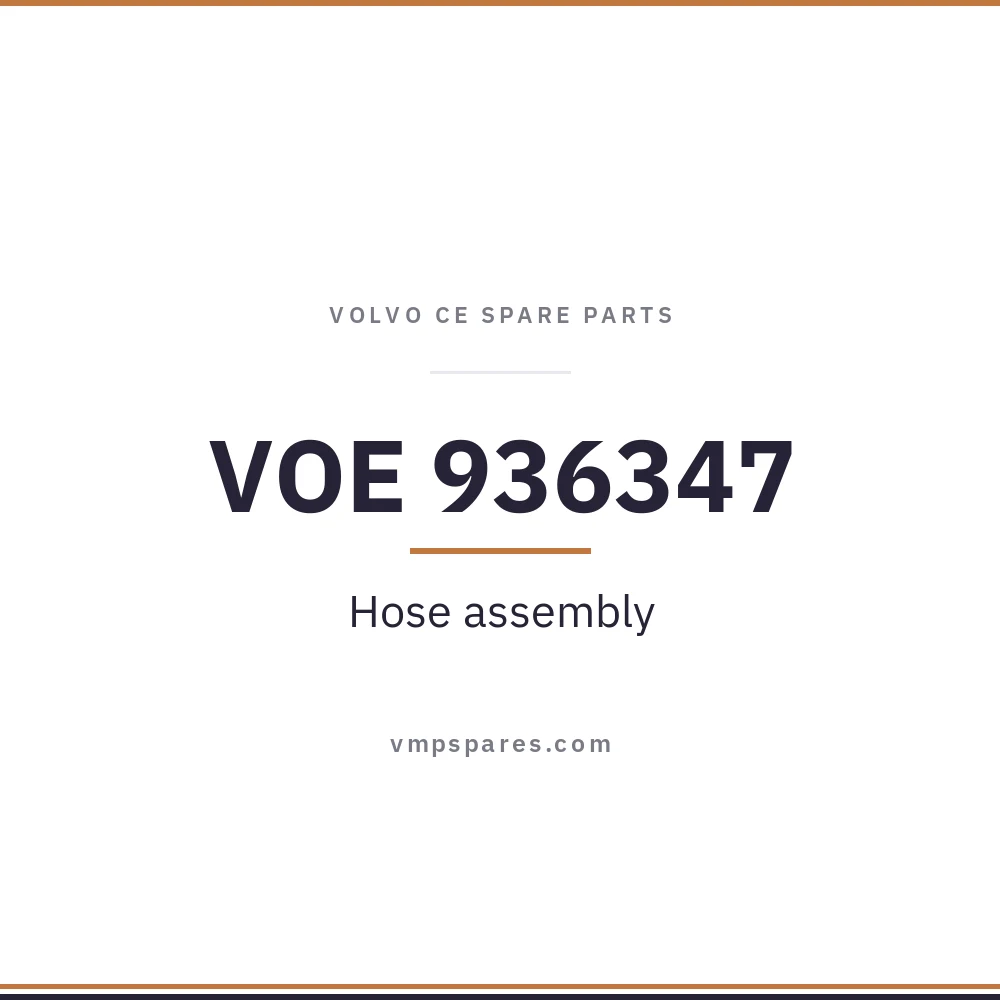 VOE 936347 – Hose assembly