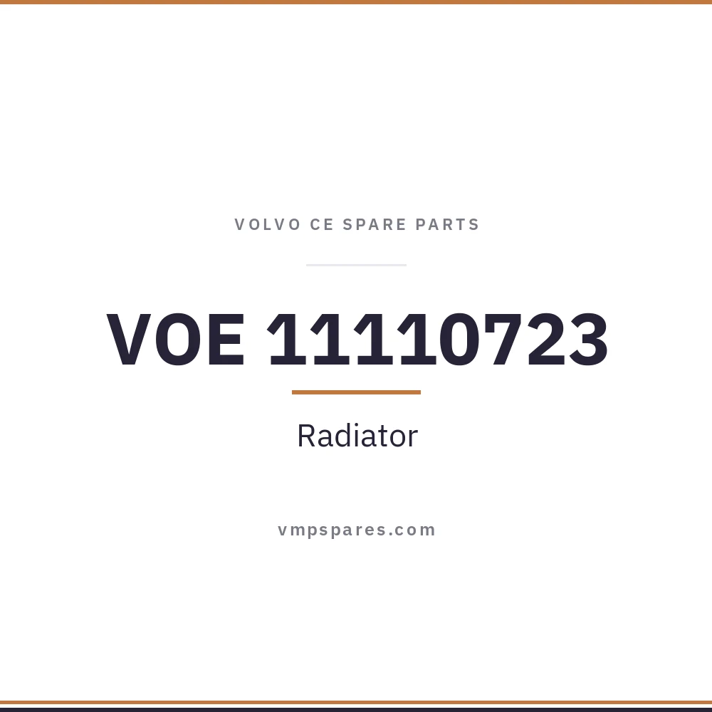 VOE 11110723 – Radiator