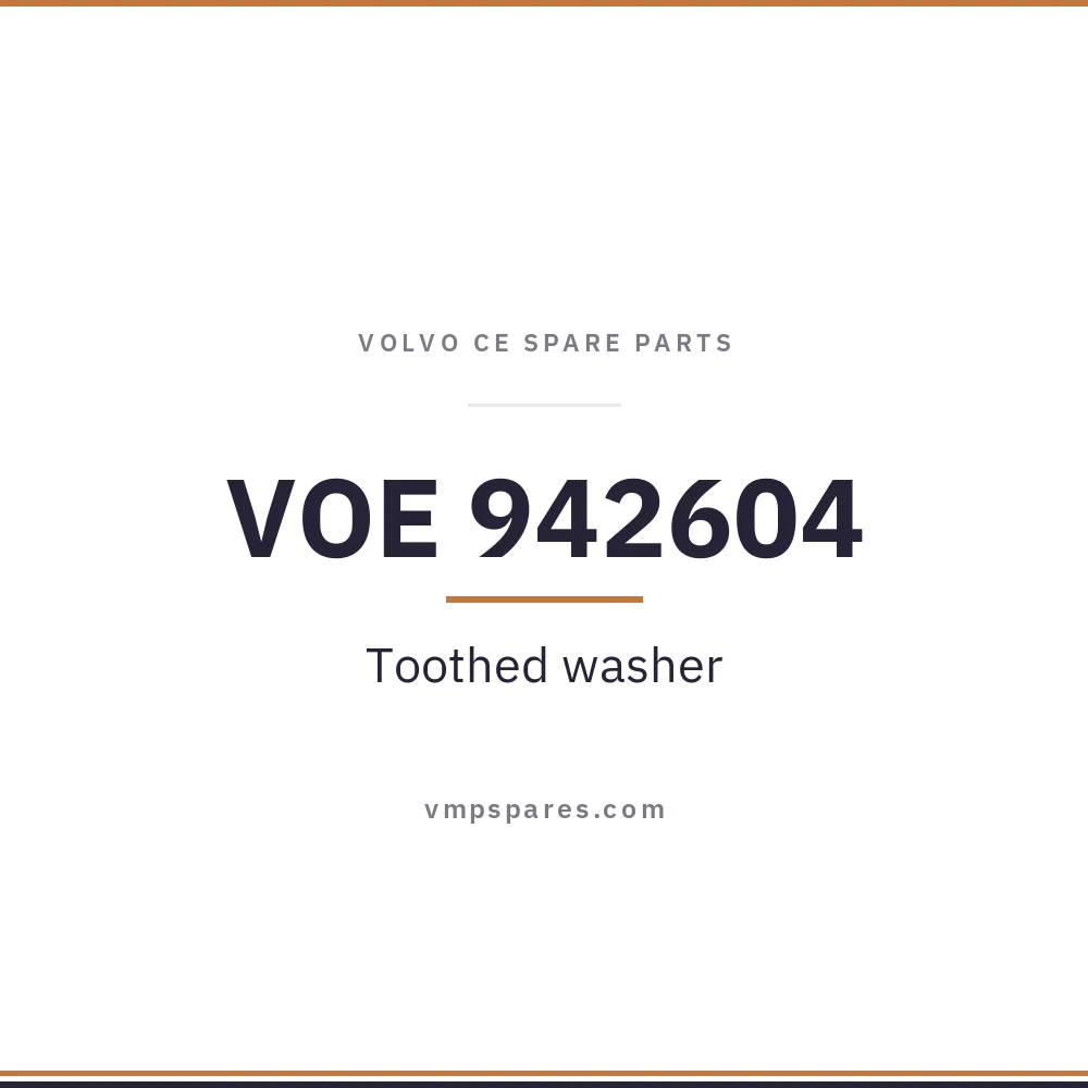 VOE 942604 – Toothed washer