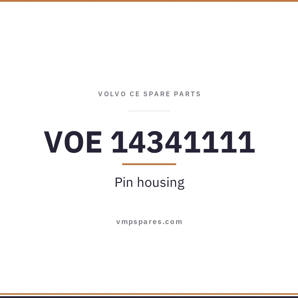 VOE 14341111 – Pin housing
