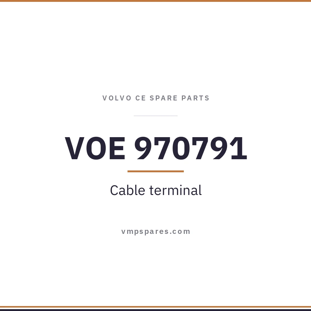 VOE 970791 – Cable terminal