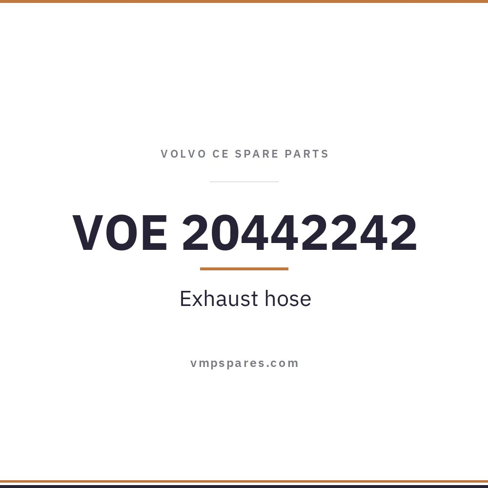 VOE 20442242 – Exhaust hose