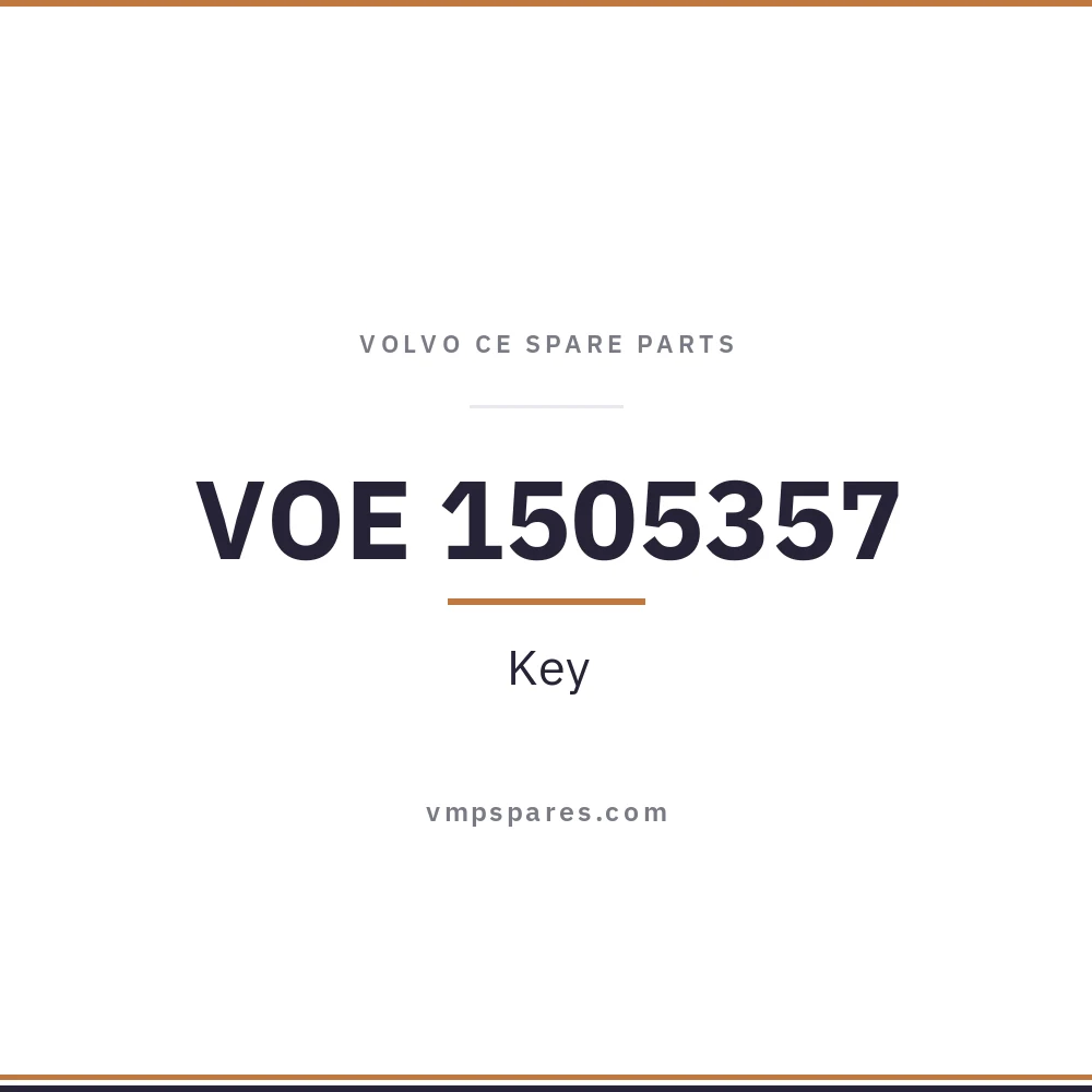 VOE 1505357 – Key