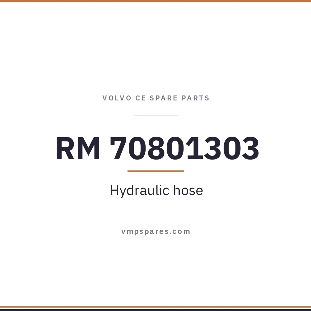 RM 70801303 – Hydraulic hose
