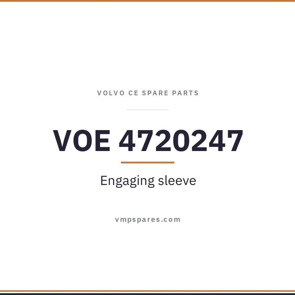 VOE 4720247 – Engaging sleeve