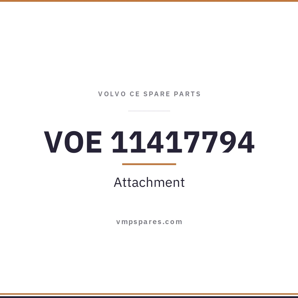 VOE 11417794 – Attachment