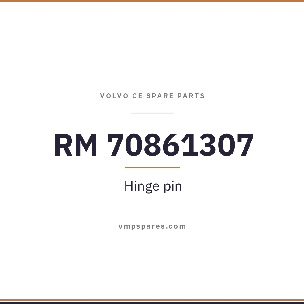 RM 70861307 – Hinge pin