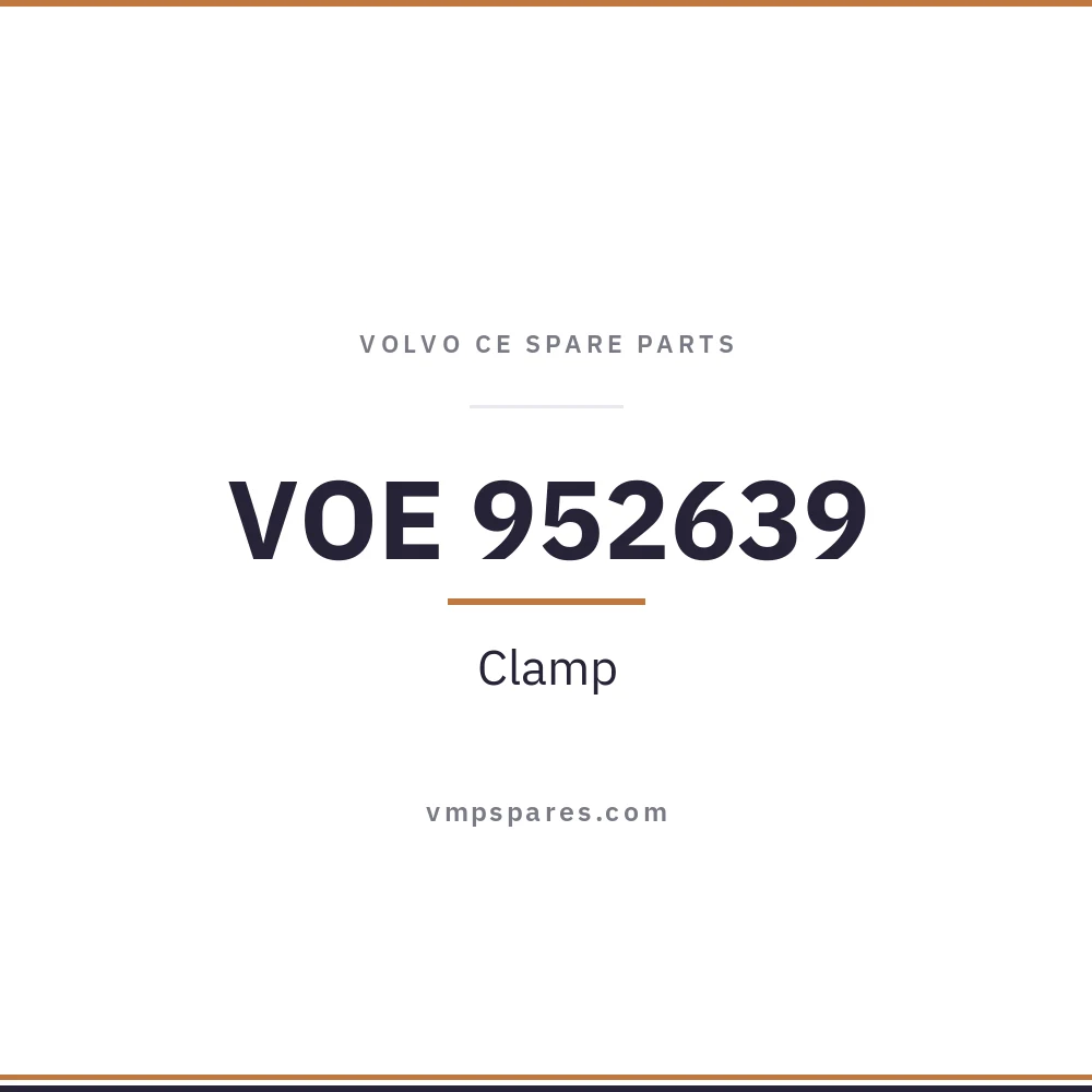 VOE 952639 – Clamp