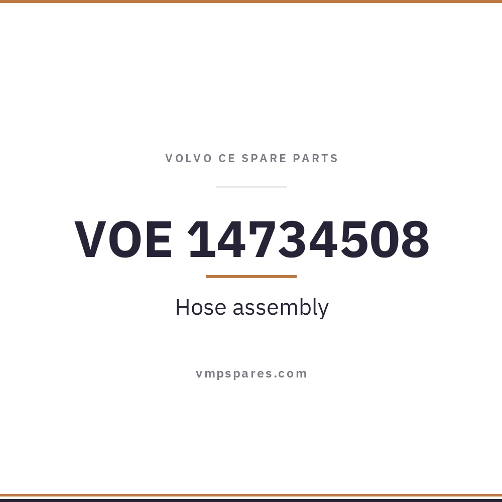 VOE 14734508 – Hose assembly
