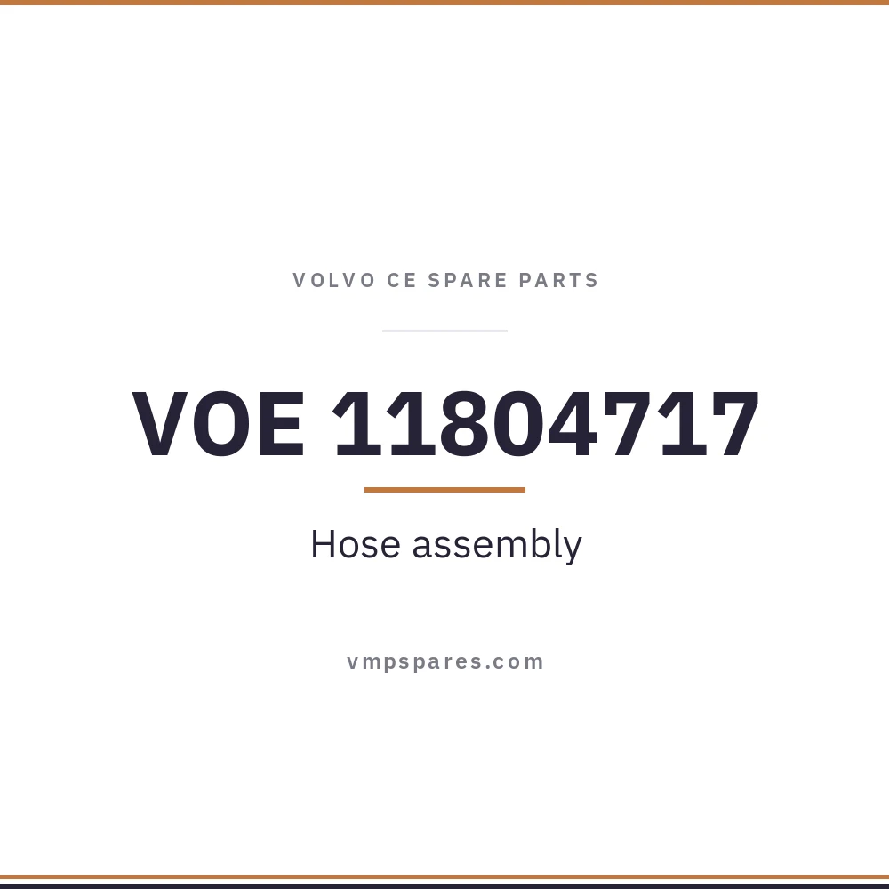 VOE 11804717 – Hose assembly