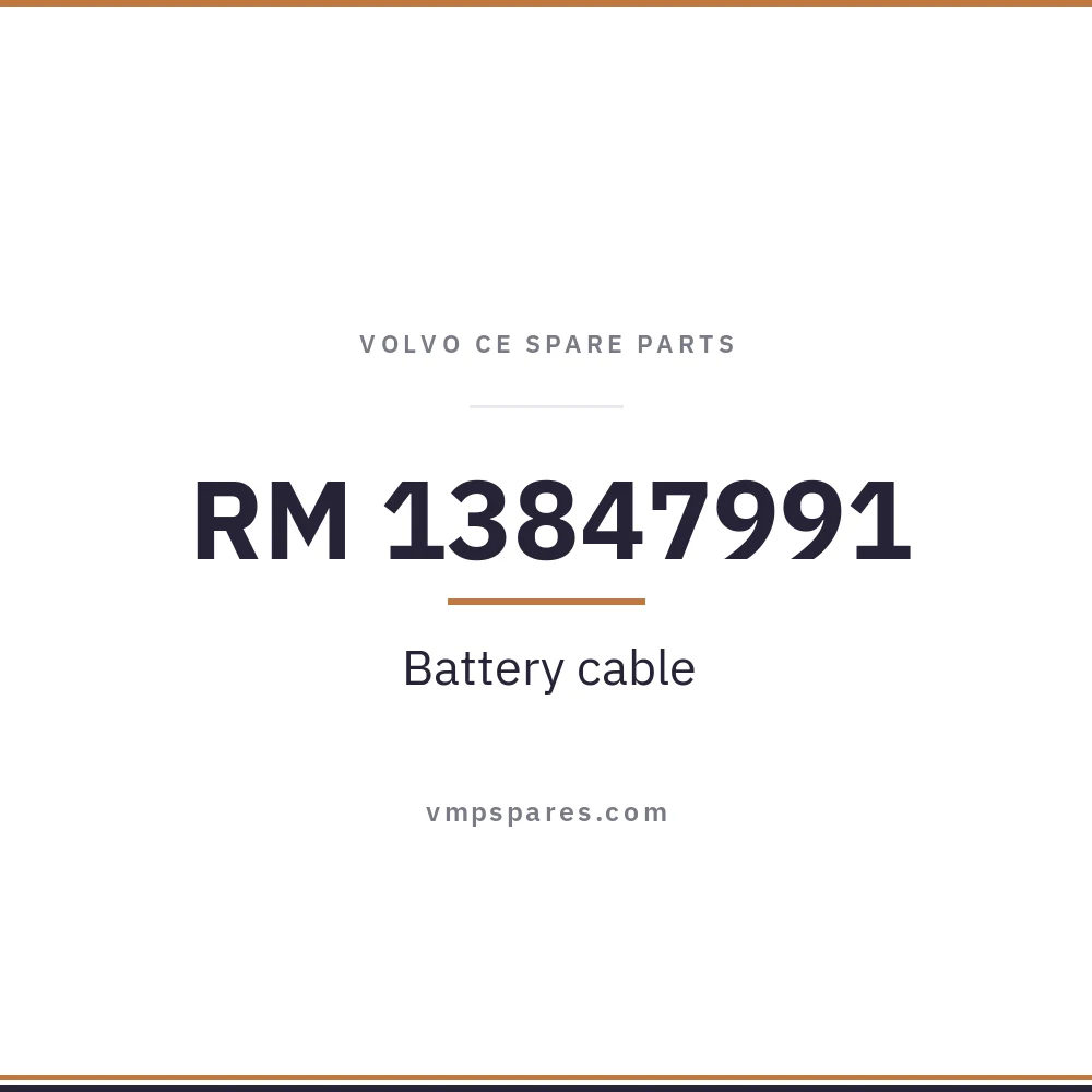 RM 13847991 – Battery cable