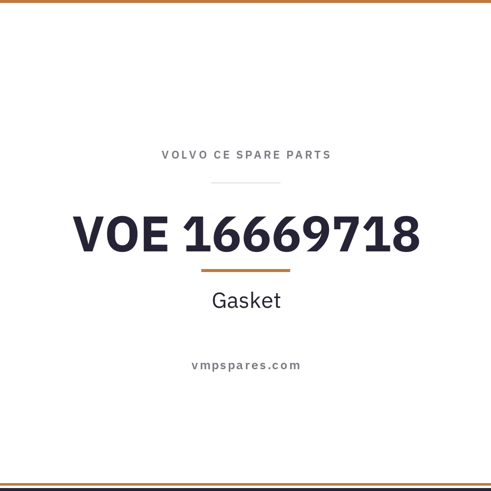 VOE 16669718 – Gasket