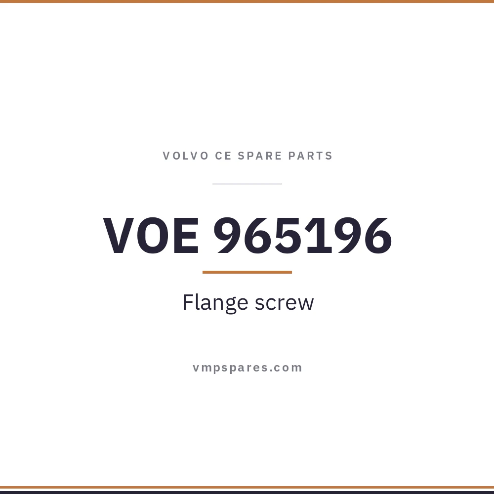 VOE 965196 – Flange screw