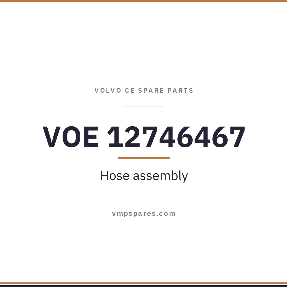 VOE 12746467 – Hose assembly