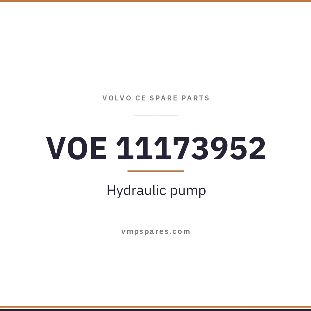 VOE 11173952 – Hydraulic pump