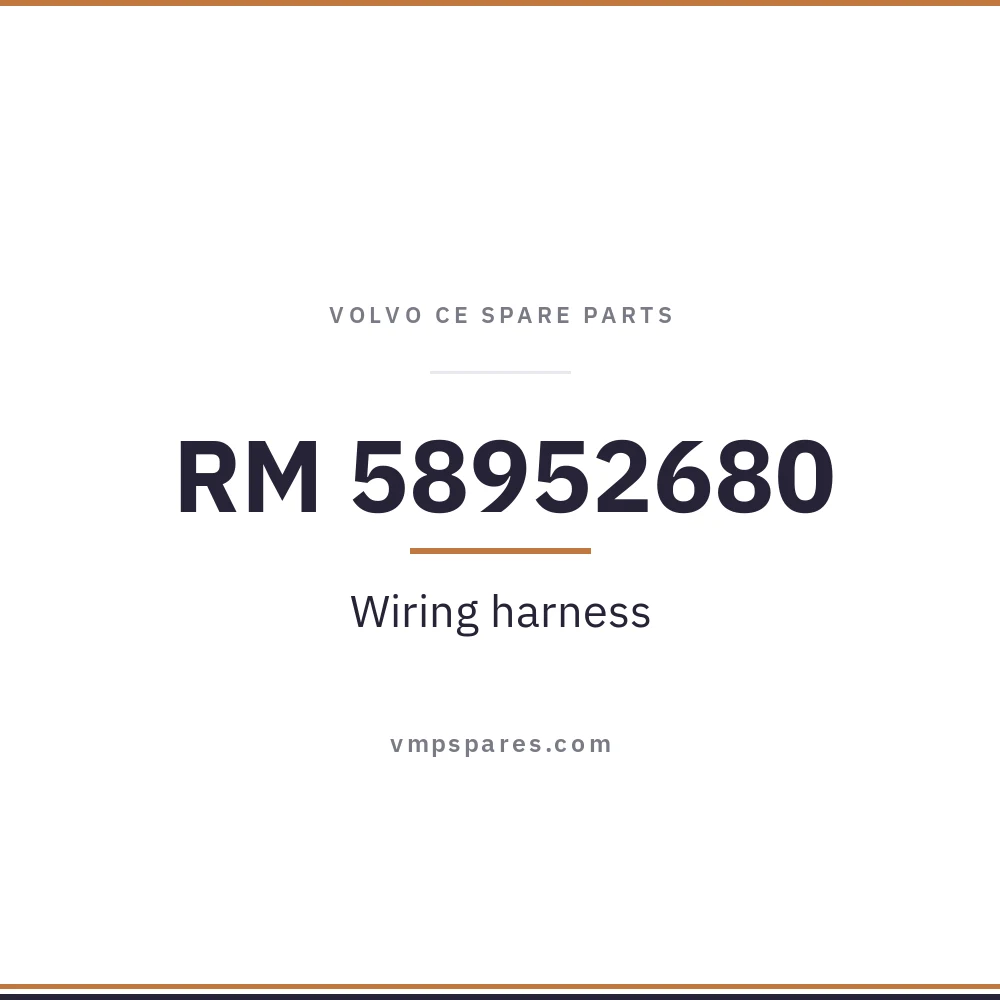 RM 58952680 – Wiring harness