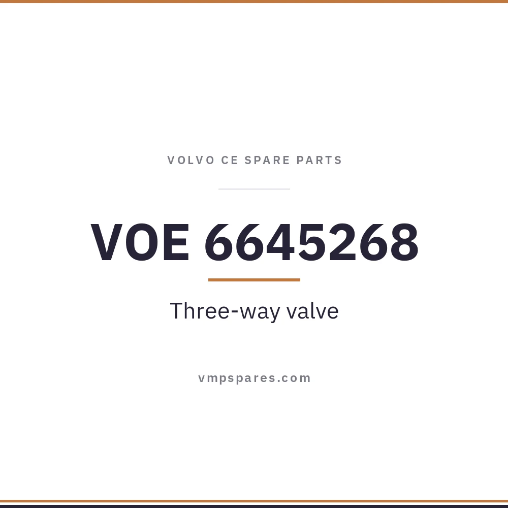 VOE 6645268 – Three-way valve