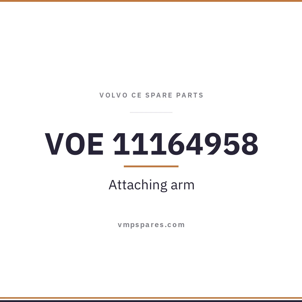 VOE 11164958 – Attaching arm