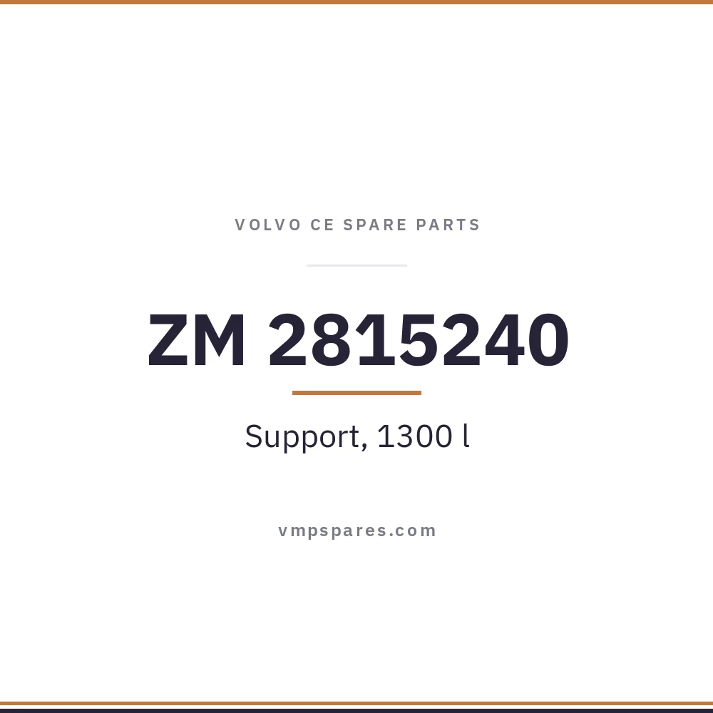 ZM 2815240 – Support, 1300 l
