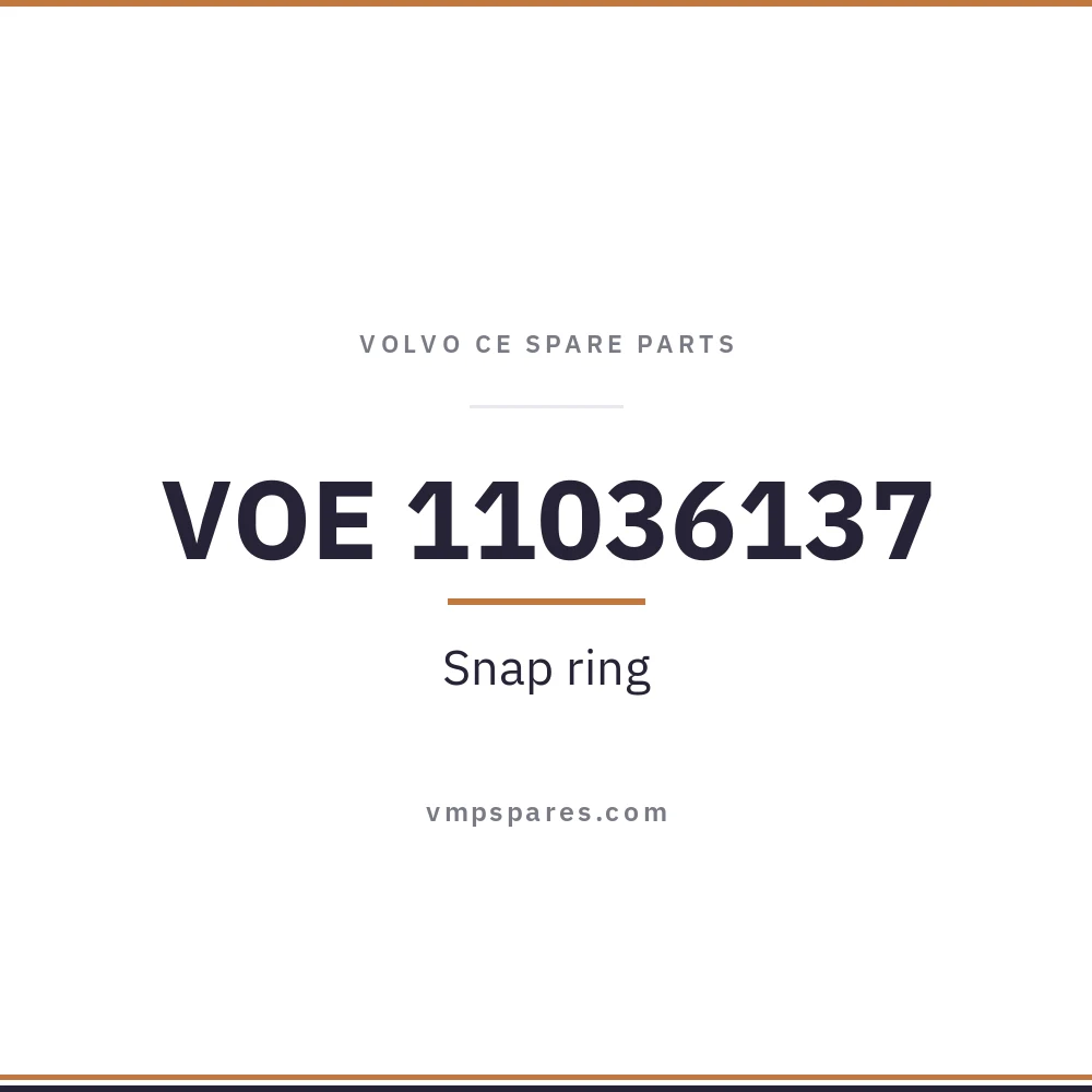 VOE 11036137 – Snap ring