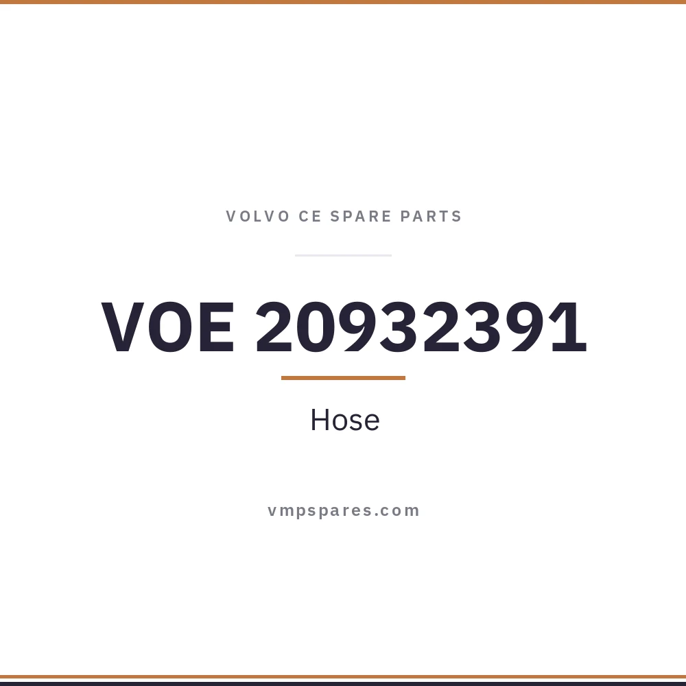 VOE 20932391 – Hose