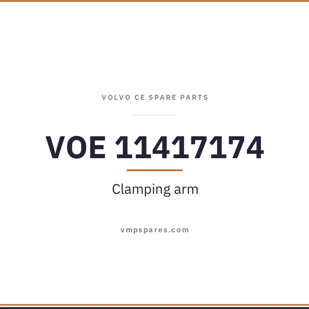 VOE 11417174 – Clamping arm