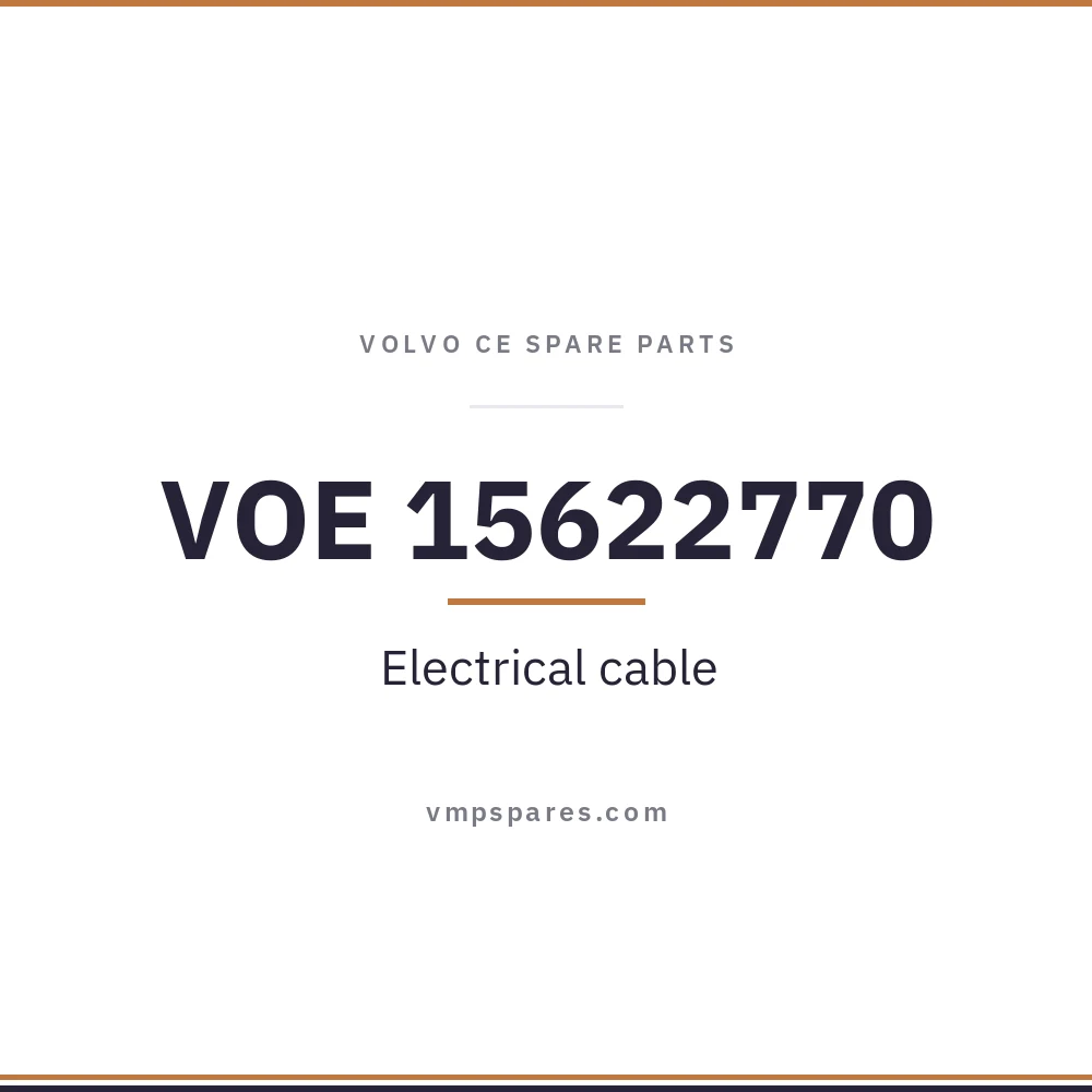 VOE 15622770 – Electrical cable