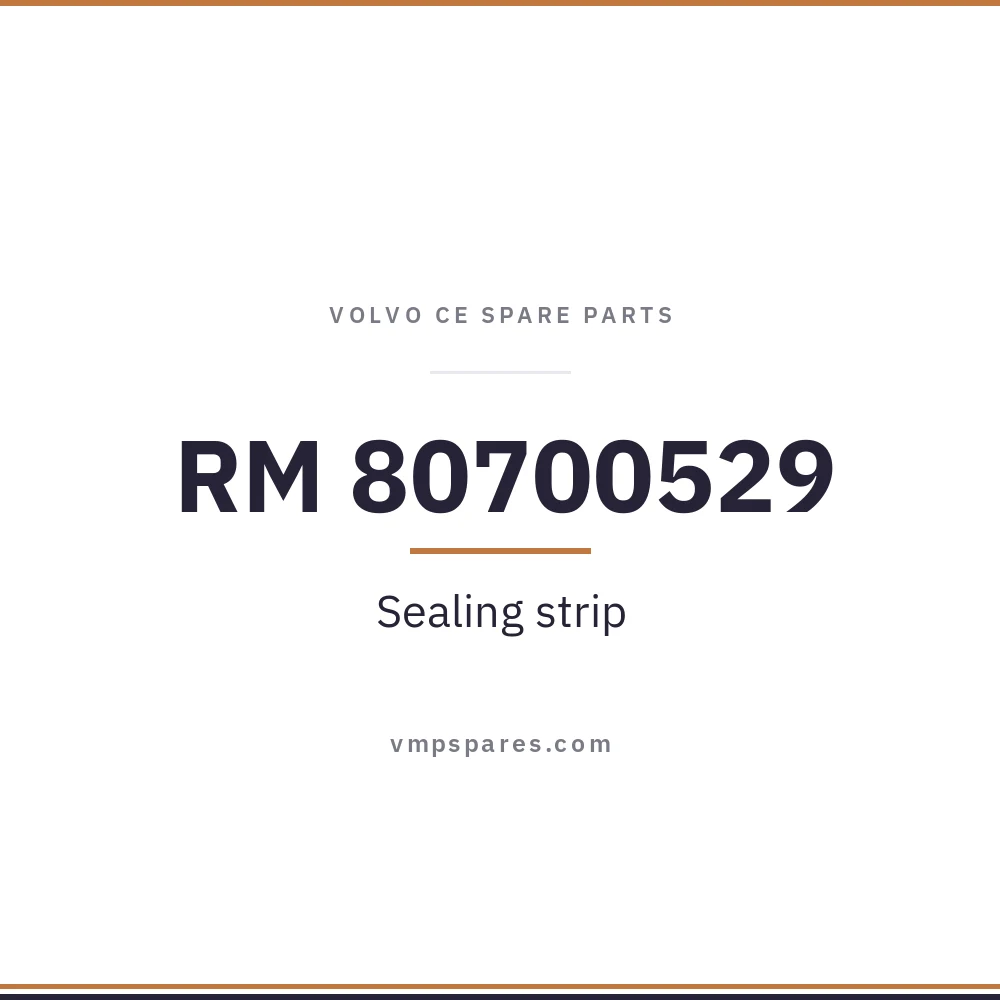RM 80700529 – Sealing strip