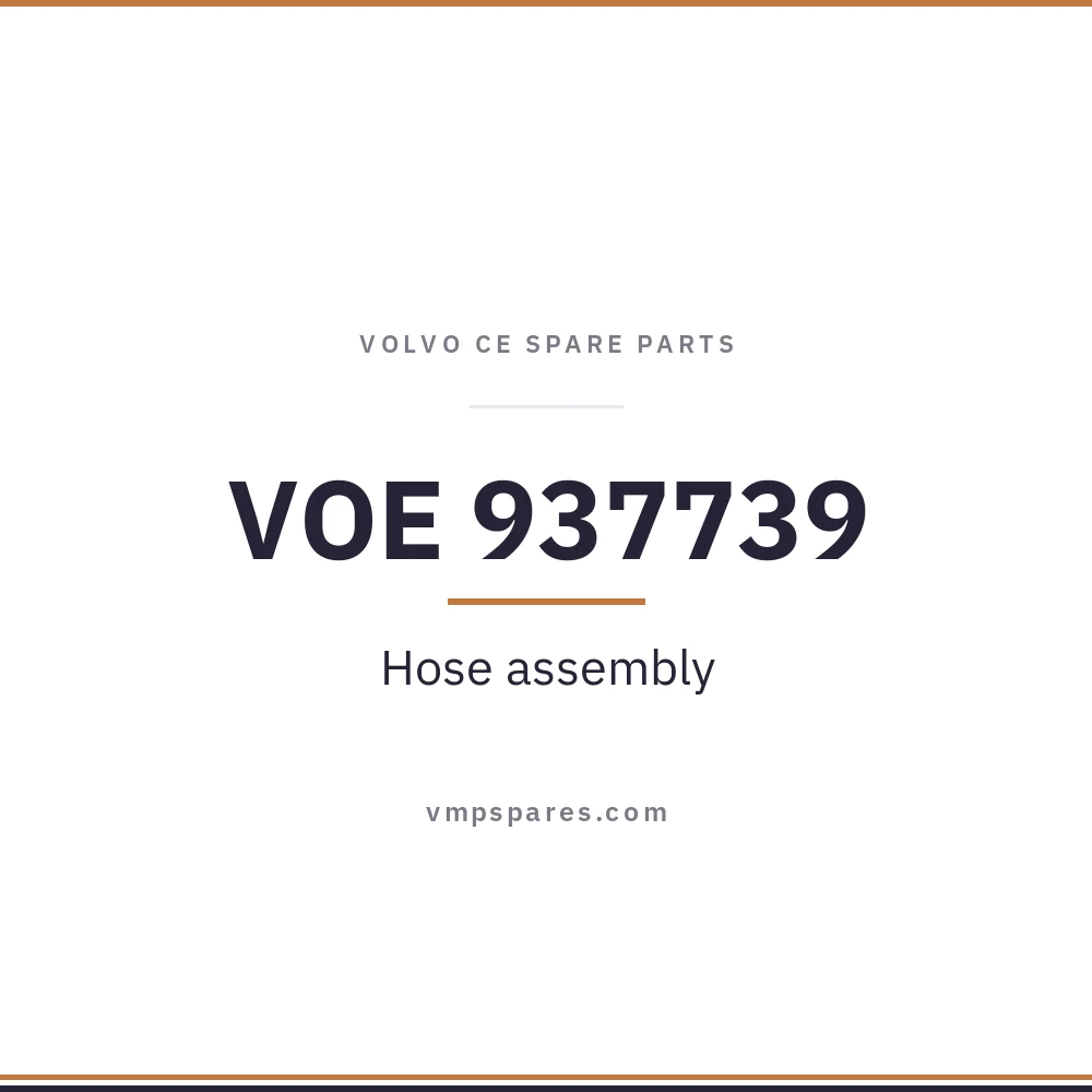 VOE 937739 – Hose assembly