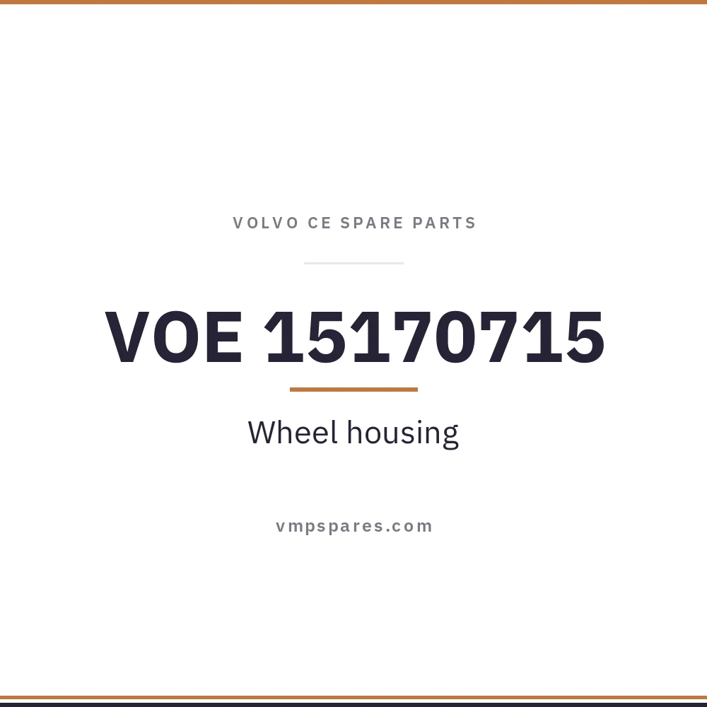 VOE 15170715 – Wheel housing